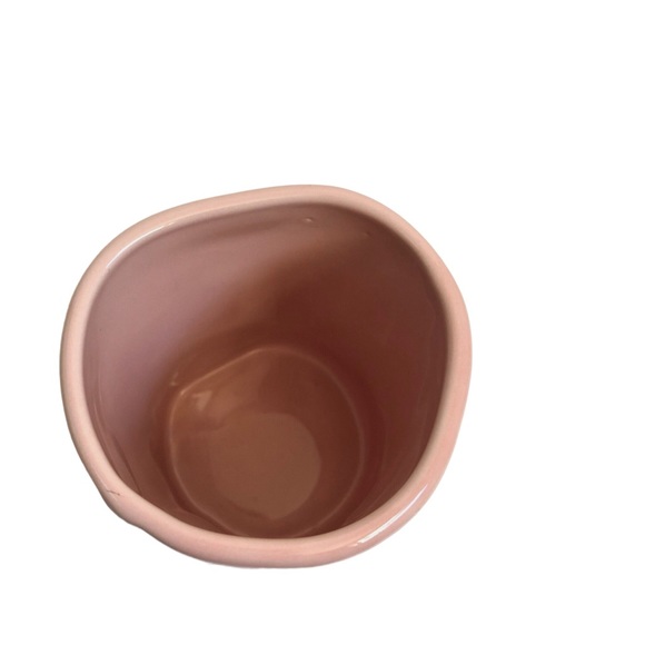 Rae Dunn “Cup of Sunshine” Coffee or Tea Mug. White stencil and Pinkish color. - Picture 7 of 8